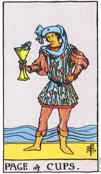 Tiểu Đồng Cốc (Page of Cups)