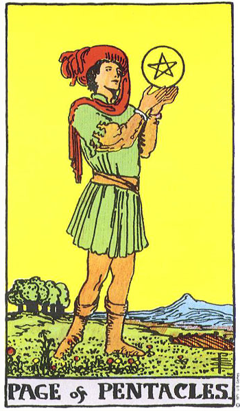 Tiểu Đồng Tiền (Page of Pentacles)