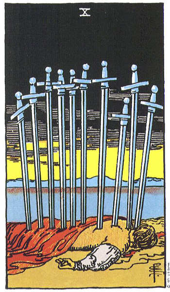 Mười Kiếm (Ten of Swords)