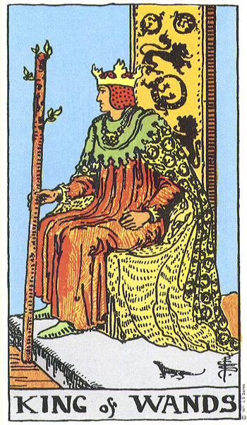 Vua Gậy (King of Wands)