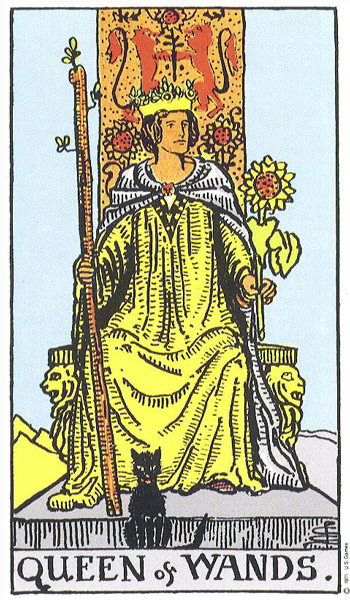 Hoàng Hậu Gậy (Queen of Wands)
