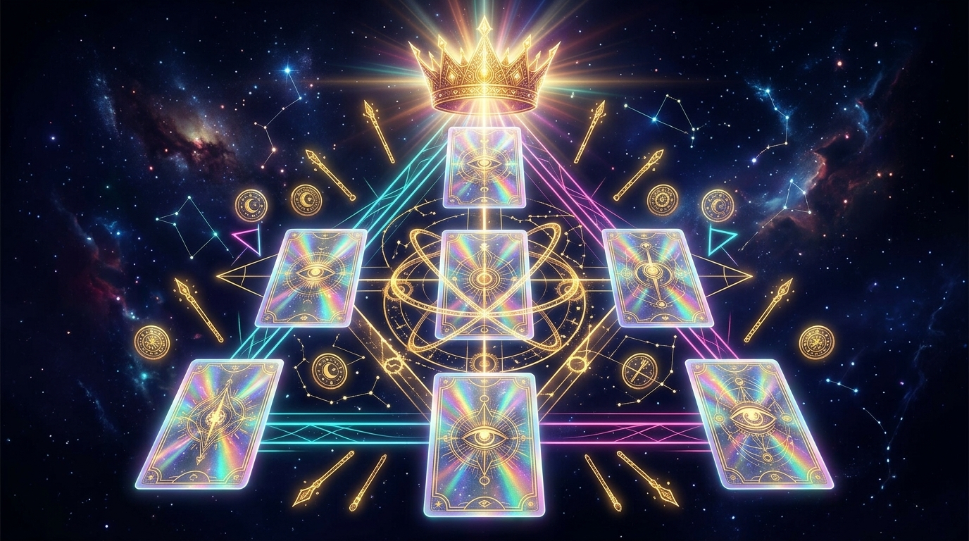 Hướng dẫn trải bài Tarot sự nghiệp 7 lá